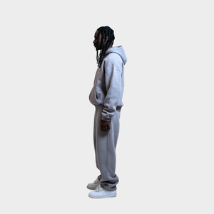 OEM personnalisé de haute qualité deux-pièces surdimensionné hommes veste zippée survêtement en nylon fermeture éclair survêtement survêtement pour hiver hommes survêtements - Product Image 2