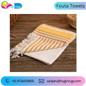 Toalla de Fouta profesional suave calidad Premium 100% OEM Hammam Toalla Mejor fabricante Toalla de playa de algodón para adultos - Product Image 2
