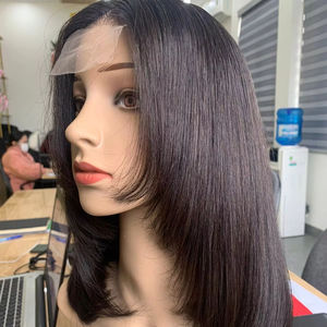 ผมต่อจากเวียดนามบริสุทธิ์100% แบบตรงกระดูกทอแบบตรงทุกสไตล์ผ้าทอแบบเส้นเดียว8-32นิ้ว - Product Image 1