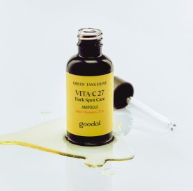 เครื่องสำอางบำรุงผิวหน้าเซรั่มบำรุงผิวคล้ำ15ก. จากเกาหลี VITA-C ส้มเขียวหวาน27เม็ดเซรั่มบำรุงผิว - Product Image 4