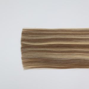 Calidad de lujo superior 100% Remy Extensiones de cabello humano superior Piano a granel Color mezclado #6,2 + #60 Cabello virgen 22 pulgadas - Product Image 5