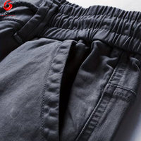Celana Jogger Cargo Pria Grosir dengan Manset Elastis, Celana Taktis Streetwear Stylish untuk Pria Modern, Cetak Logo Custom