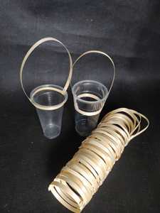 Porte-gobelet en bambou du Vietnam porte-gobelet durable qualité supérieure résistant poignée en verre du Vietnam bambou multi taille 12oz 16oz 22oz - Product Image 2