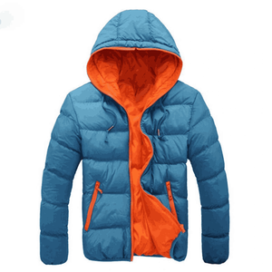 Chaqueta acolchada de lana personalizada para hombre 2025, abrigo grueso y cálido de invierno con cuello levantado a prueba de viento, Primavera, venta al por mayor, nuevo diseño - Product Image 5