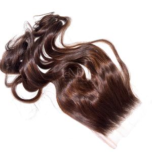 Mejor calidad Precio al por mayor 100% Paquetes de color ondulado de cabello humano vietnamita y cierre para hacer peluca - Product Image 4