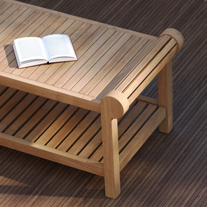 Mesas de Madera para Exteriores de 130x50x45 cm, Hechas con Madera de Alta Calidad, Aptas para Diversos Eventos - Product Image 3