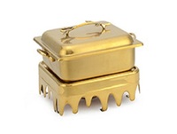 Luxuriöse Reibegeschirr Abendessen Party Tisch Geschenke Reibegeschirr Gold Keramik Platte Porzellan Reibegeschirr Buffet Servicekonferenz