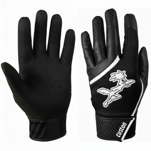 Gants de baseball ergonomiques, prix de gros personnalisé, doublure souple, couche durable, doublure flexible, ajustement sécurisé, gants de frappe de baseball - Product Image 5
