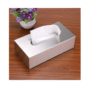 Caja de pañuelos Almacenamiento de pañuelos de hotel Cajas de pañuelos Caja de servilletas de lujo Decoración de mesa Nuevo estilo Precio al por mayor - Product Image 1