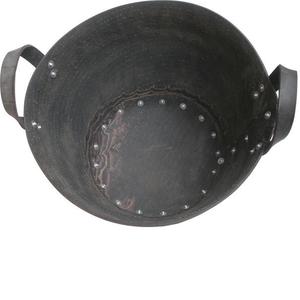 สีดำที่มีคุณภาพสูงที่ทำด้วยมือยางรีไซเคิลยางขนาดใหญ่กระถางดอกไม้และชาวไร่อินเดียด้านบนขายสินค้า - Product Image 2