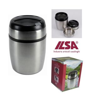 Contenitore Termico per Pranzo Ilsa da 1,5 Litri in Materiale Inox ABS per Conservazione e Trasporto Alimenti - Product Image 1