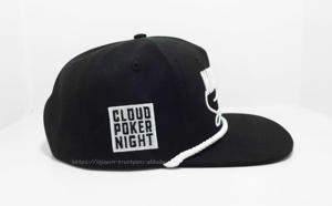 Streetwear classique et quotidien pour tout le monde, chapeau Snapback personnalisé avec logo 3D brodé Nightfall avec corde, fournisseur fabriqué au Vietnam - Product Image 3