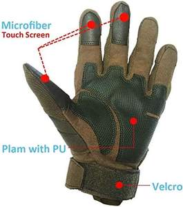 Guantes tácticos mecánicos de alto rendimiento, manoplas tácticas de dedo completo populares de invierno, venta al por mayor - Product Image 3