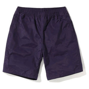 Casual Wear Solid <b>Nylon</b> <b>Shorts</b> Navy Blue Color Summer Sports Lightweight <b>Nylon</b> Adult Clothing Sweat <b>Shorts</b> - Product Image 3