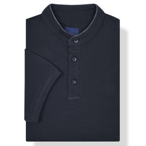 เสื้อยืดแขนสั้นผู้ชายสไตล์ลำลองสำหรับฤดูร้อน100% ผ้าฝ้ายคุณภาพสูงลายตัวอักษรทึบพิมพ์ลายดิจิตอลถัก - Product Image 4