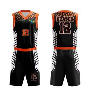 Uniformes de Baloncesto sin Mangas de Secado Rápido y Transpirables, 100% Poliéster, para Entrenamientos y Partidos, Nombre y Número de Equipo Personalizados Profesionales - Product Image 5