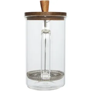 Cafetière à piston personnalisée en ivoire, gadgets élégants - Product Image 6