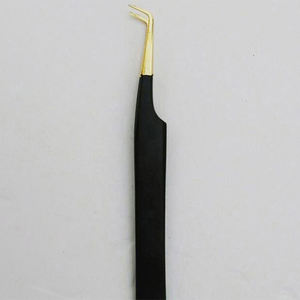 แหนบดึงขนตาปลายแหลม สแตนเลสสีดำ คุณภาพสูง ทนทาน แม่นยำ - Product Image 3