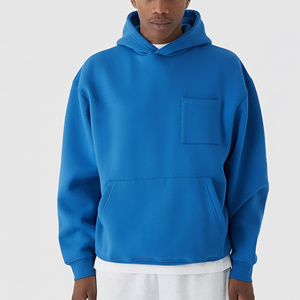 Custom Casual Breathable Hoodie Puff Printing Logo Oversized Cotton Heavyweight Fleece <b>Zip</b> Hoodie Men - Product Image 1