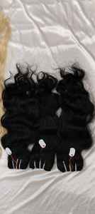 Cheveux bruts de bonne texture 100% tissage de cheveux remy sans enchevêtrement. Pas de tissage de cheveux humains remy de poux et de noix. - Product Image 6