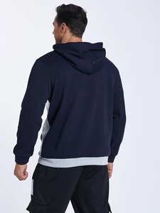 Ventes en gros de sweats à capuche oversize pour hommes, style streetwear, logo personnalisé, coton léger, sweat à capuche thermique pour hommes - Product Image 2