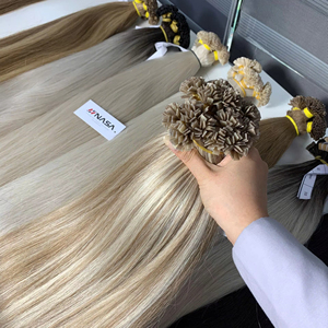 Extensions de cheveux à pointe plate de haute qualité, 100% cheveux vierges vietnamiens, qualité supérieure, kératine pré-collée - Product Image 5