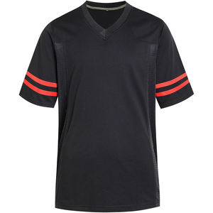 软缝拼接套头短袖美式橄榄球球衣 青少年高品质橄榄球球衣 透气印花网布 - Product Image 1