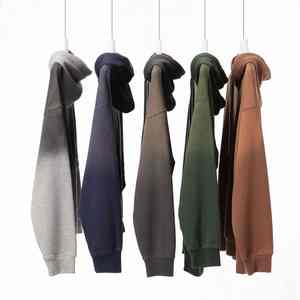 Sudadera con capucha para hombre, ropa de calle Premium antiarrugas, sudadera informal para exteriores, ODM, logotipo de Color personalizado, superventas al por mayor - Product Image 4