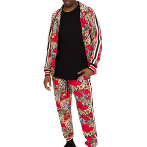 Conjunto Deportivo Personalizado para Hombre, Transpirable, de Manga Larga, Precio al por Mayor, Chándales Estampados para Entrenamiento Deportivo al Aire Libre en Invierno - Product Image 1