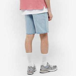 Shorts en jean personnalisés pour hommes Rivet Buttons Five Pocket 100% Cotton Denim shorts pour hommes - Product Image 2