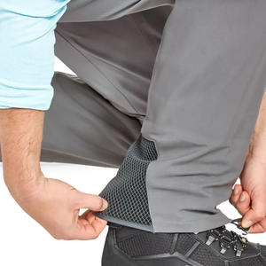 Vadeadores de pecho negros impermeables 100% con parte superior de nailon, vadeadores de pesca con mosca, suelas pisadas y puntera de acero resistente al desgaste - Product Image 4