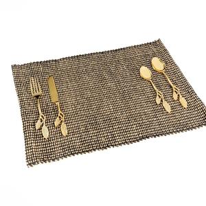 ชุดเครื่องใช้บนโต๊ะอาหารสีทองลายใบไม้หรูหราจำนวน4ชิ้นเครื่องใช้บนโต๊ะอาหารระดับพรีเมียมสำหรับตกแต่งห้องอาหารของราชวงศ์ของขวัญงานแต่งงานร้านอาหารที่เสิร์ฟบนโต๊ะอาหาร - Product Image 4