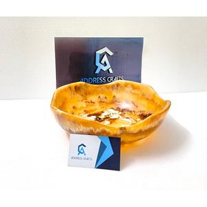 ชามใส่สลัดและผลไม้ทำด้วยมือทำจากเรซินอุปกรณ์รับประทานอาหารทันสมัย - Product Image 1