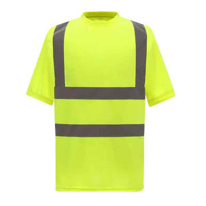 Crewnech Design Wholesale Custom Made High Visibility Construction Short Sleeve T <b>Shirt</b> 2025 Safety Hi Vis <b>Work</b> <b>Men</b> <b>Shirts</b> - Product Image 4