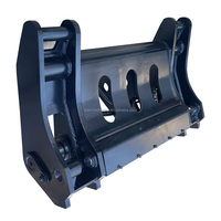Coupleur rapide hydraulique pour chargeuses sur pneus, style ISO JRB EDF Fusion, compatible avec L90 JD724 CAT950M Doosan DL320 WA380
