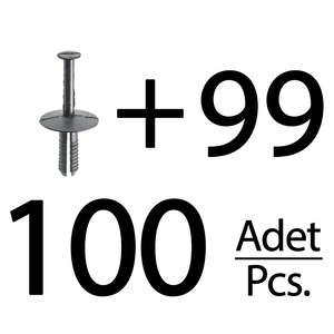 คลิปยึดกันชนสำหรับโอเปิ้ลและบีเอ็มดับเบิลยู - 100 ชิ้น - Product Image 1