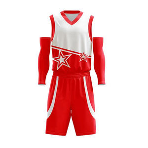 Uniforme de basket-ball imprimé sur mesure pour l'entraînement sportif porter le meilleur uniforme de basket-ball de conception pour hommes - Product Image 3