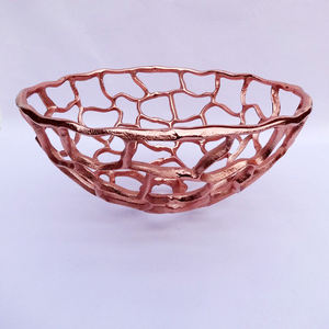 Frutal de forma hermosa y única en acabado brillante de aluminio de alta calidad para hotel y restaurante en casa al por mayor - Product Image 6