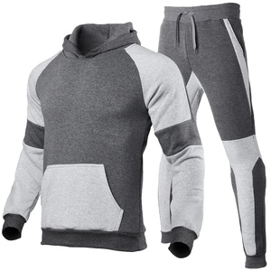 Nouvel Arrivage Ensemble de Survêtement Imprimé Hiver pour Homme, Streetwear Personnalisé, Confortable et Respirant, Sweat à Capuche et Jogger, Faible MOQ - Product Image 1