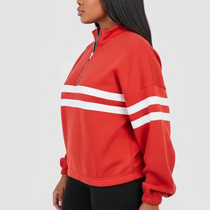 Sweat-shirts pour femmes en polaire anti-boulochage avec logo sur le devant, taille plus, pour l'hiver, fabriqués au Pakistan, vente chaude - Product Image 2