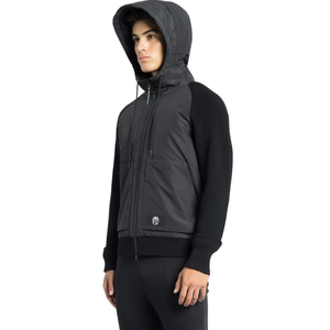 Sudadera con Capucha para Hombre, Invierno, Deportiva, Sólida, con Cierre Frontal, Tejido Híbrido, Transpirable, Secado Rápido, Lisa, Manga Larga, Ligera - Product Image 5