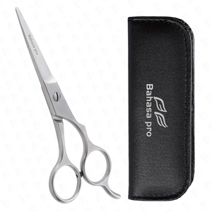 Ciseaux à cheveux professionnels, ciseaux à cheveux à marque privée, ciseaux de barbier en acier inoxydable, fournitures OEM par Bahasa Pro - Product Image 1