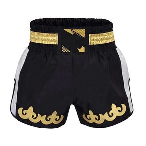 Short de Muay Thai de haute qualité, best-seller, 100% polyester, short de boxe, short de kickboxing pour enfants, design personnalisé, short de Muay Thai, short de MMA - Product Image 1