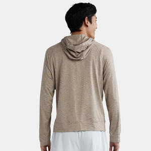 Sudadera con capucha de cremallera completa OEM para hombre, ajuste personalizado con opciones de impresión de logotipo de tela transpirable y fabricación de ropa de etiqueta privada - Product Image 5