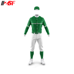Ensemble de maillots de baseball personnalisés unisexes 2023, sublimation, haute qualité, respirant, antibactérien, protection UV, taille plus, vêtements de sport - Product Image 3
