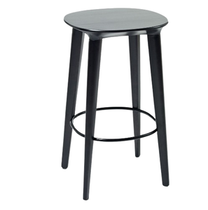 Modern Furniture Wooden Top Best Style Balcony Living Room Black Metal <b>Stool</b> Drawing Room Furniture Bar <b>Stool</b> - Product Image 2