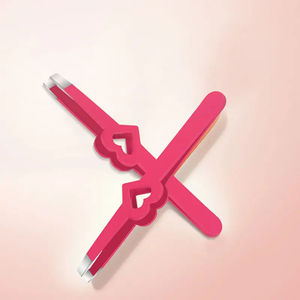 Pinzas para Cejas de Acero Inoxidable con Agarre Cómodo, Punta Puntiaguda, Fácil de Dar Forma a las Cejas, Ligeras, Ecológicas, Reutilizables, de Alta Calidad, Precio de Fábrica - Product Image 1