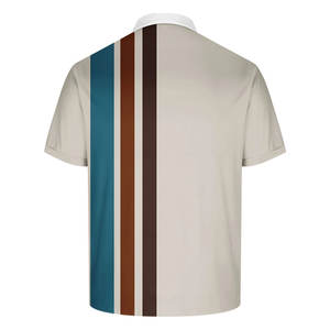 Camiseta Personalizada con Logotipo para Hombre, Manga Corta, Algodón, Impresión por Transferencia de Calor, Jersey Sólido, Camisa de Golf Formal - Product Image 3