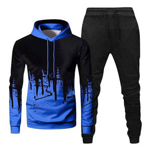 Ensembles de vêtements de sport pour hommes Survêtements pour hommes Survêtements imprimés personnalisés Vêtements de sport de haute qualité pour l'équipe - Product Image 4