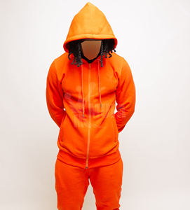 Ropa deportiva de 2 piezas para hombre, unisex, de secado rápido, transpirable, vintage, de algodón, para correr, conjunto de chándal de invierno, 100% algodón - Product Image 4